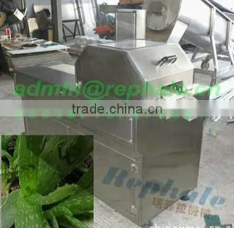 high capacity Aloe skin stripping machine