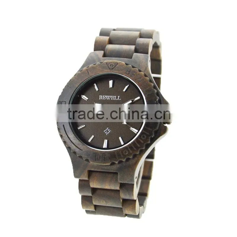 Handmade Elegant Eco-Friendly Natural Wood High Quality Mens Watches