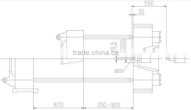 Standard Sizes HTW600JB injection machine mould by plastic