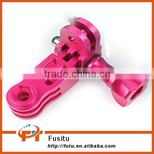 Colorful TMC CNC Aluminum Three-way Pivot Arm Mount Adapter Set for Gopro Hero 2/3/3+