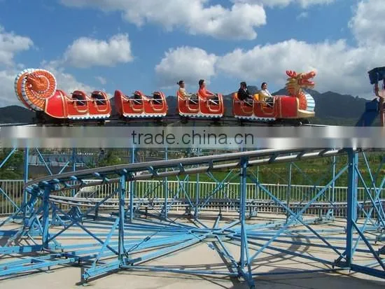 mini roller coaster dragon track train for sale