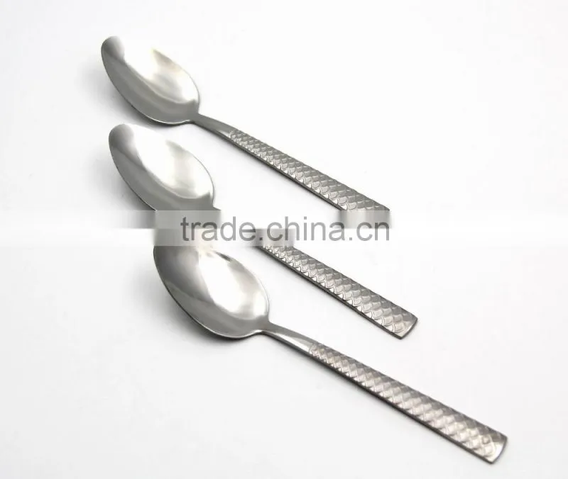 Best quality multi-purpose stainless steel tea and ice cream spoon manufacture