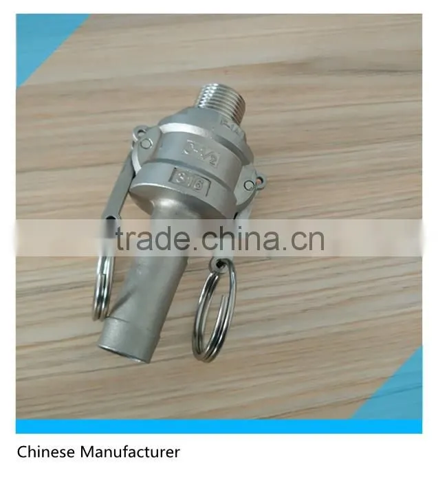 Type 316 Stainless Steel Quick Coupling 1/2" Quick Disconnect