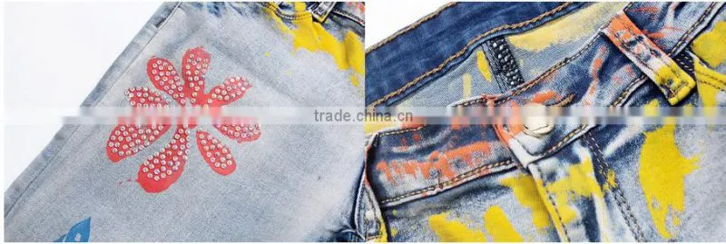 Fashion Denim Skinny Jeans Woman Plus Size Pencil Pants For Women