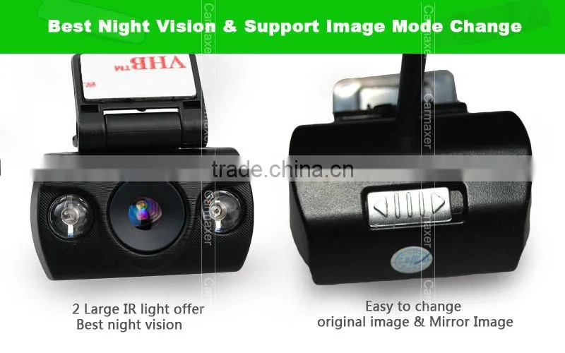 Private OEM Dual Camera 1080P Parking Mode GPS car dvr rearview mirror for world