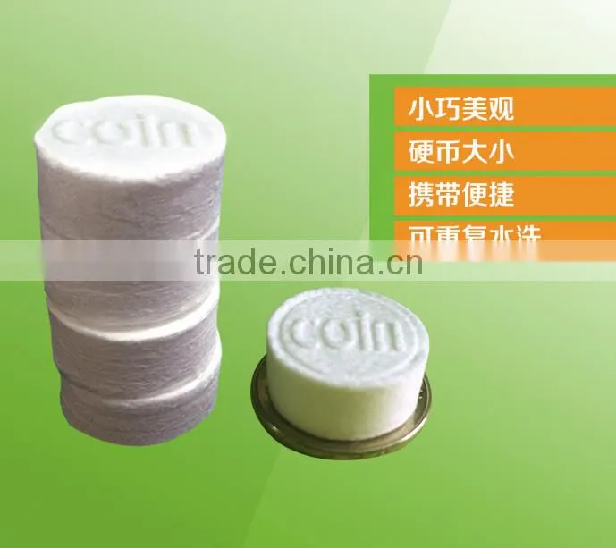 compressed face towel