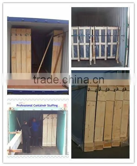 High quality Wave Silver Mirror Glass For Home Decoration in Customer Size
