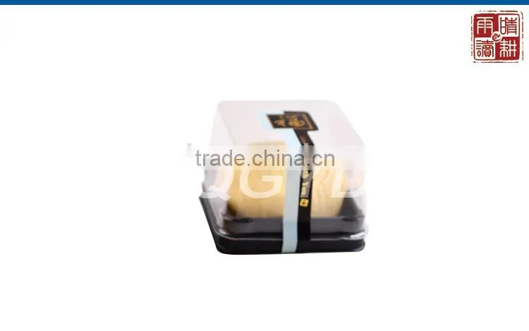 manufacturer custom food garde plastic cake box