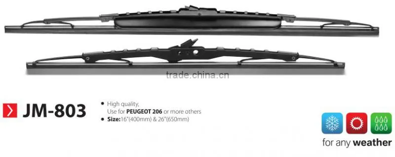 JM-803 High Quality Windscreen Wiper Blades for Peugeot 206
