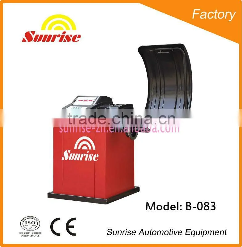 Self calibration wheel balancer equipment with CE