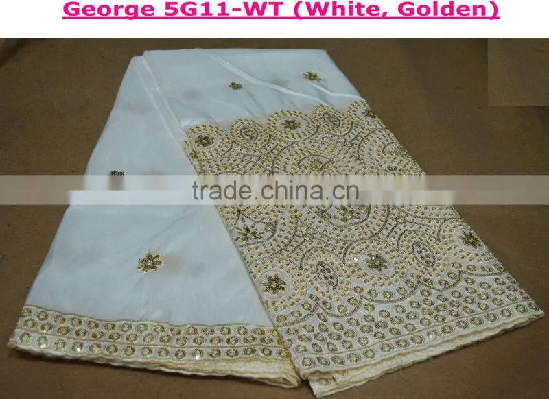 Wholesale fashion curious george fleece fabric african george lace fabric beaded george fabric promotion sale