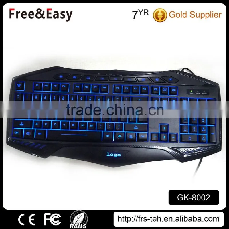 2016 E-sports Customized Backlight Multimedia Gaming keyboard