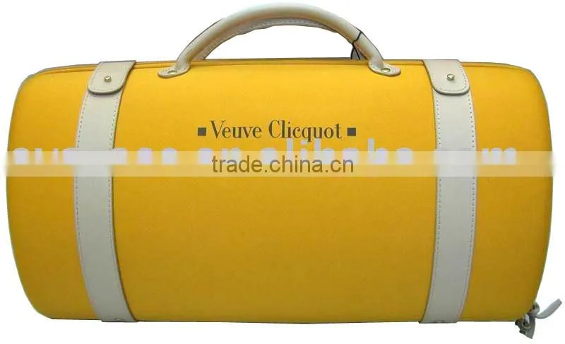 TOP selling fashion EVA protective wine glasses carrying case with EVA foam insert