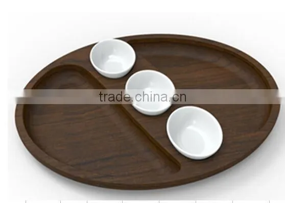 New style fashion Durable Porcelain Snack Plate