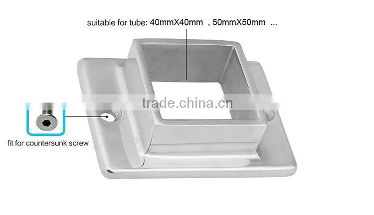 Best Price Custom-Made High Technology Stainless Steel Square Flange
