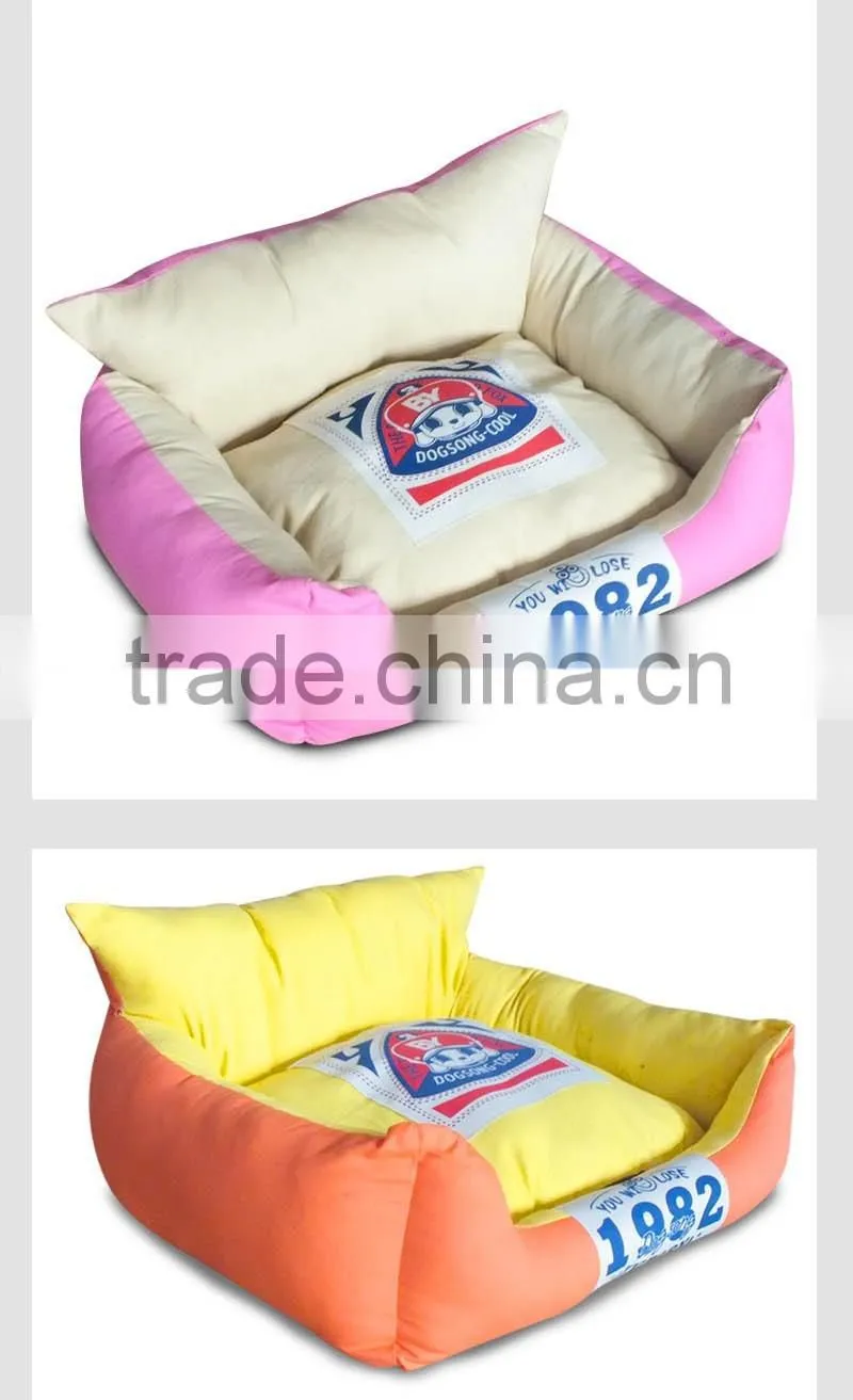 Wholesale Soft Short Plush Cozy Pet Bed