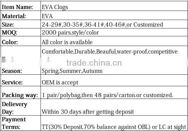 EVA Clogs(4HG13001B