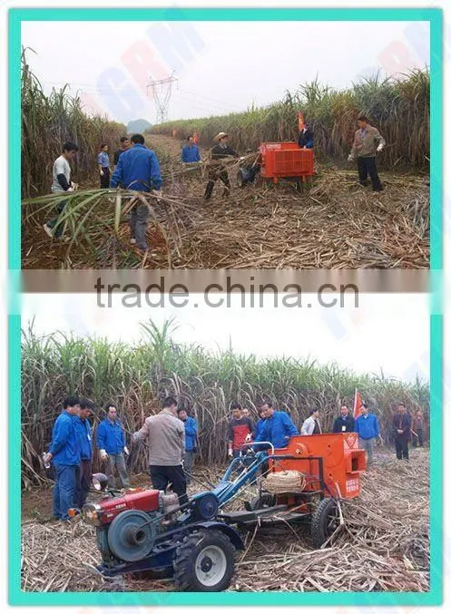 Sugar cane harvester with wheel 6BZ-15