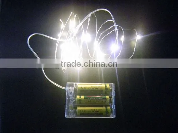 silve/copper wire LED string light for holidays YH-9002F