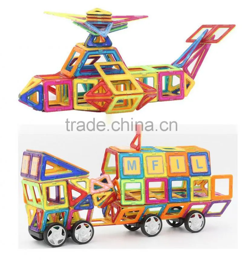 toys plastic magnetic building blocks magnetic building shapes for kids