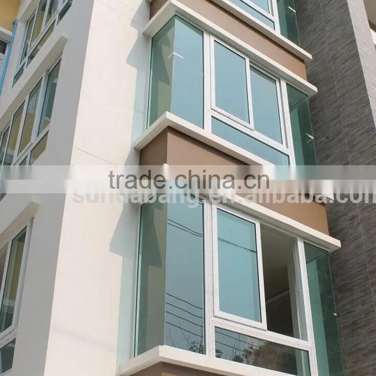 kinbon upvc profile 62 two track plastic u profile
