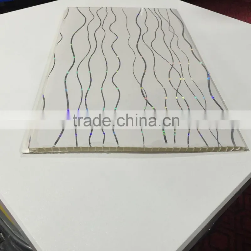 interior decoration wall designs waterproof soundproof pvc ceiling board decoration