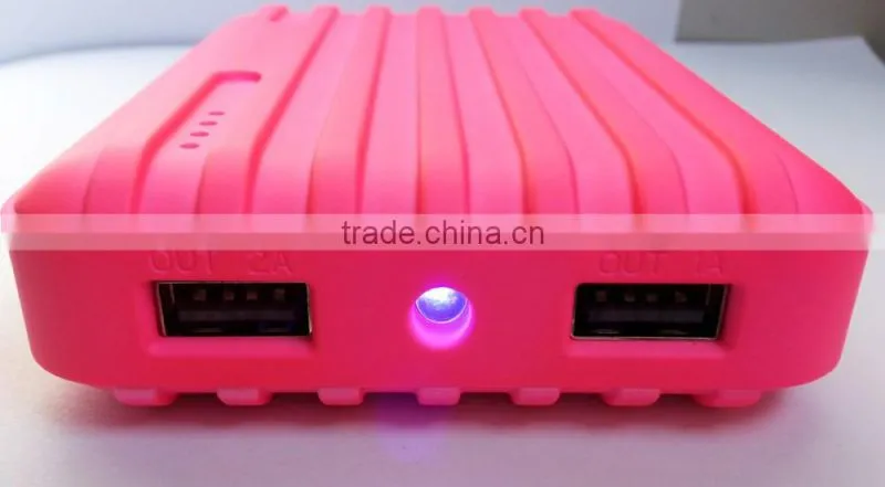 10400mah big capacity power bank with LED bill checking function