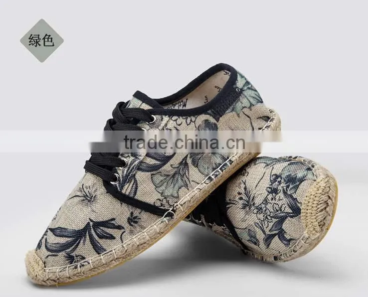 mens espadrille shoes , tide up canvas espadrilles,espadrilles stock,espadrilles shoes men