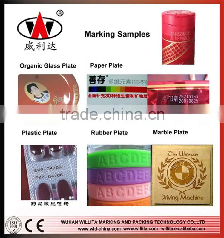 High speed bottle date code printing machine
