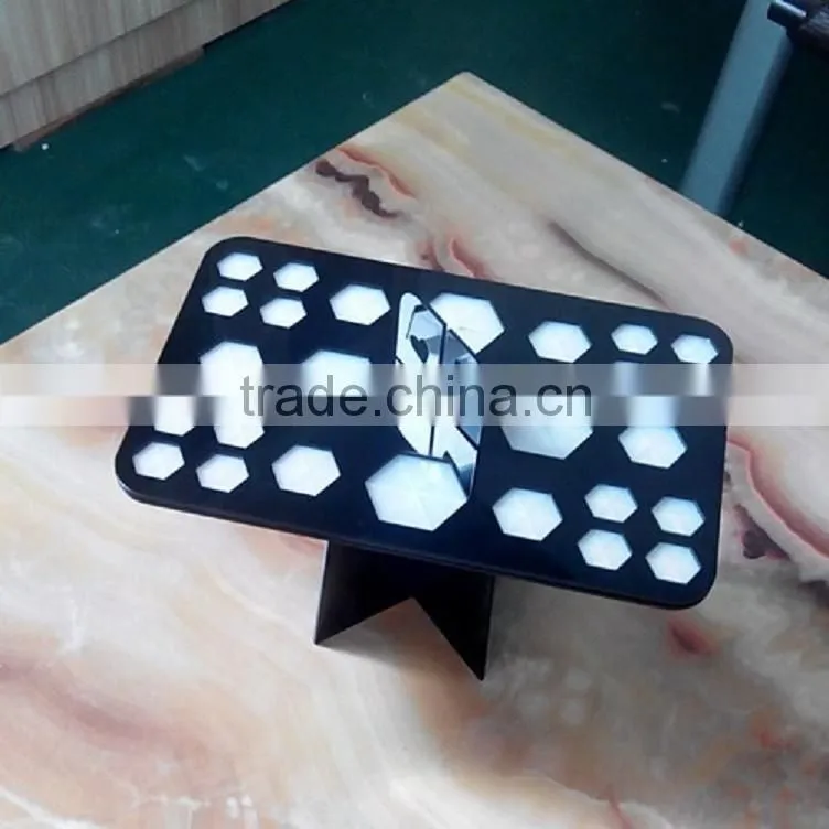 Acrylic Display Rack for make up brush Drying Holder