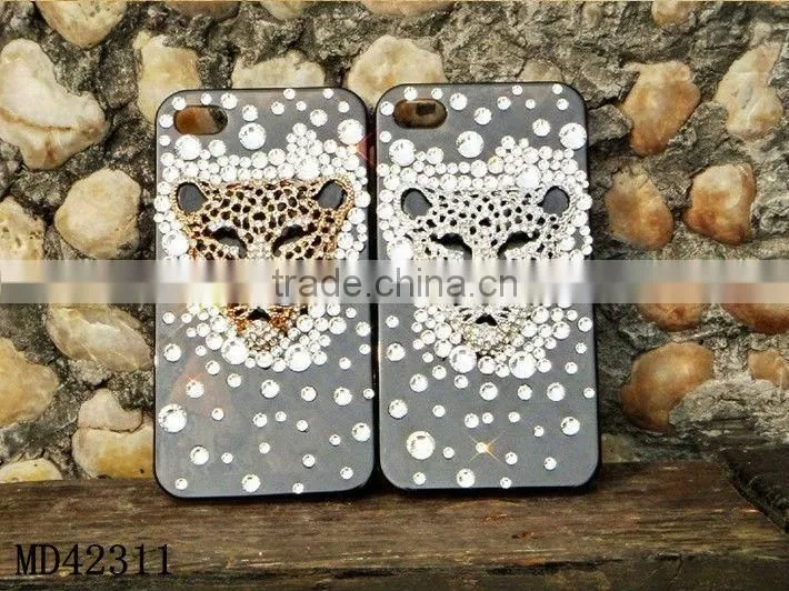 Fashion Luxury leopard phone cases for iphone4/4s/5