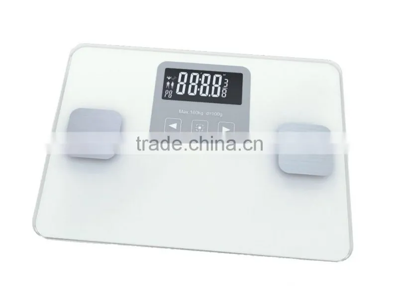 Bluetooth Wireless Bathroom Scale with Apple Analyzing Application, BMI Function,MAX 180KG