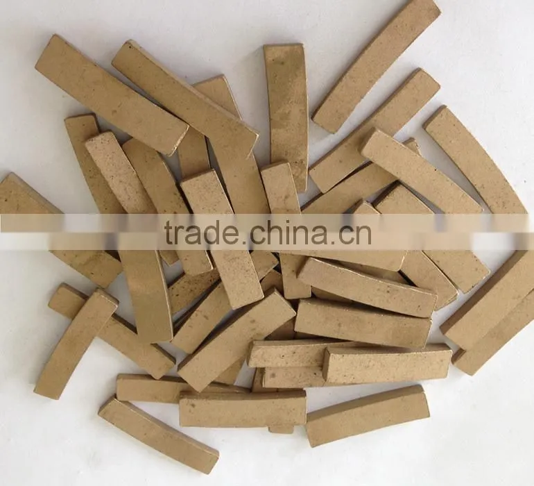 High quality marble diamond segmented gang saw tips for sale