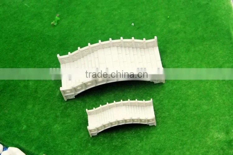 Hand building sand table background material Landscape Design Arch bridge model