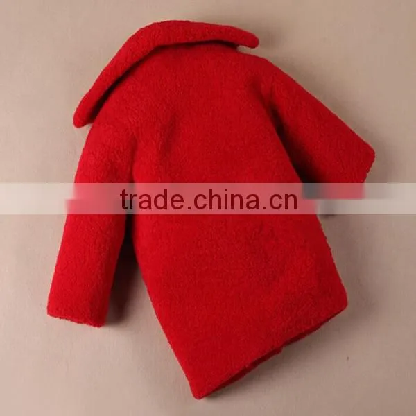 girls sky blue fur coat clothing , winter fur clothing sky blue