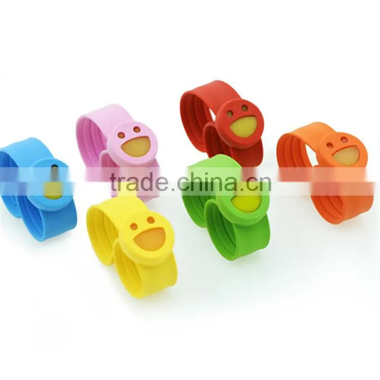 Children Snap slap anti-mosquito silicone bracelet