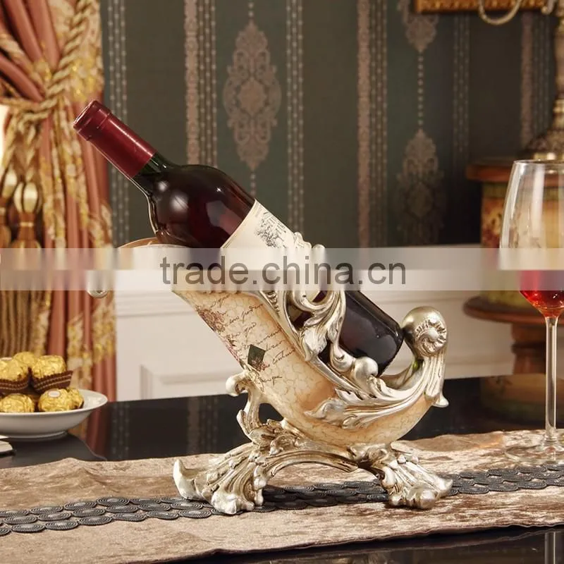 Sliver Color Ceramic Champagne Bottle Holder
