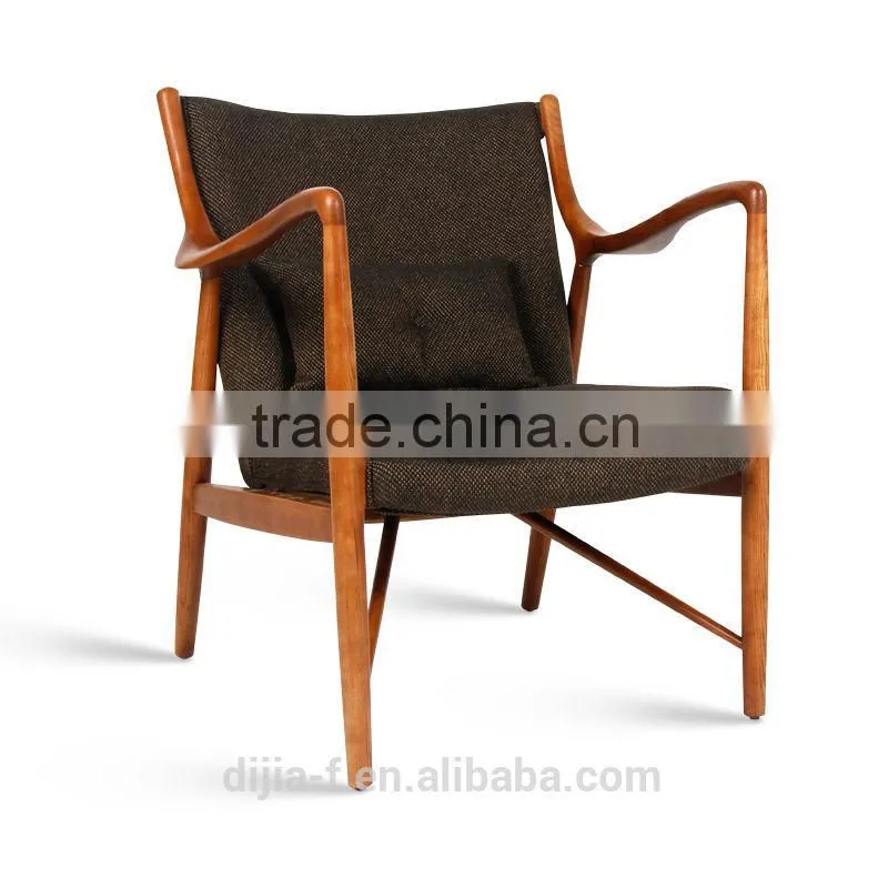 Hotel Lounge Chair / Ash Wood Chair/ Solid Wood Chair