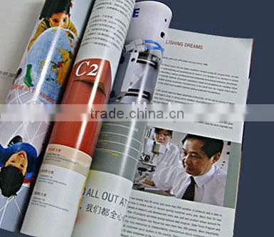 Custom High Quality hot sale fashion magazine printing