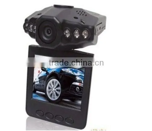 H198 Car DVR recorder Registrar with 115 Degree View Angle 2.5" LCD 6 IR LED Night Vision DVR Car recorder