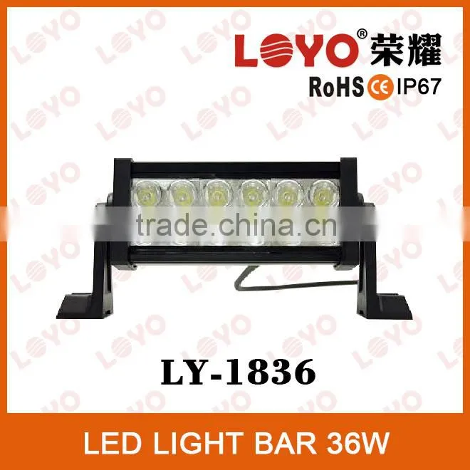 Epsitar 2160LM Car Offroad Super bright led light bar, 36W Car led work light bar