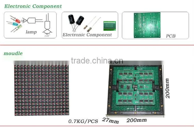 Professional chines xvideo led tv led display with high quality
