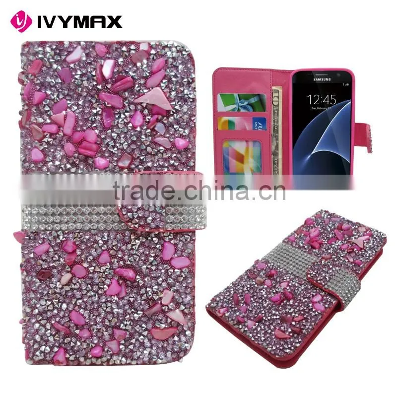 Low Price Mobile Phone Case for galaxy S6 DIY wallet case