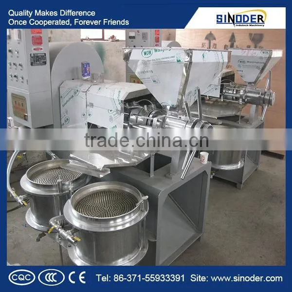 Good quality oil press machine /oil expeller/olive oil press machine to make edible oil