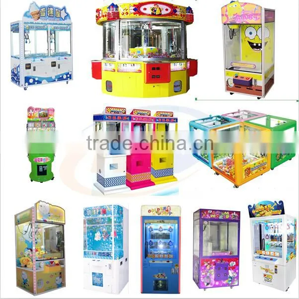 Kids coin operated Toy gift claw crane machine toys machine