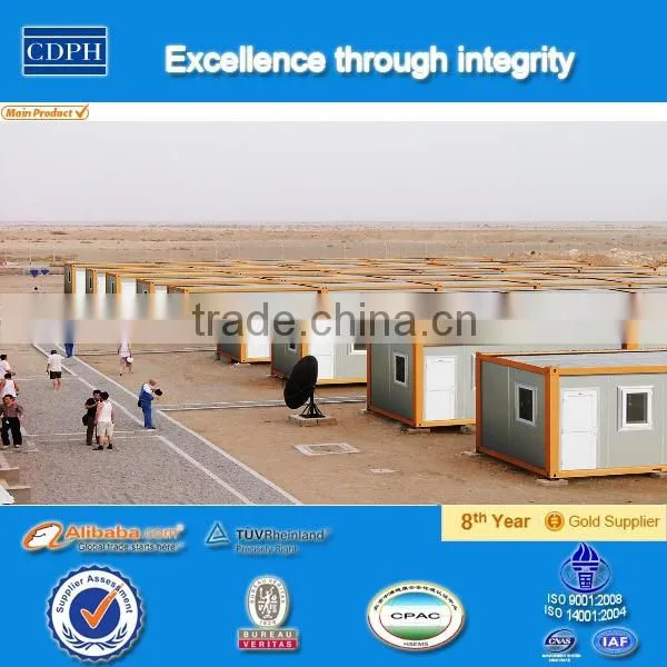 China Alibaba Quick Installation one bedroom Prefab House/small container homes price
