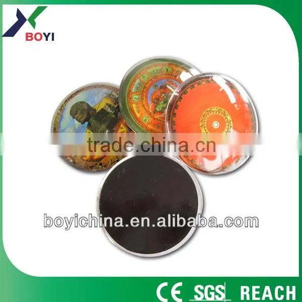 New Design Buddhism Glass Round Fridge Magnet