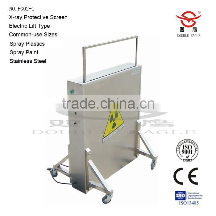 CE approved lift X-ray protective lead screen