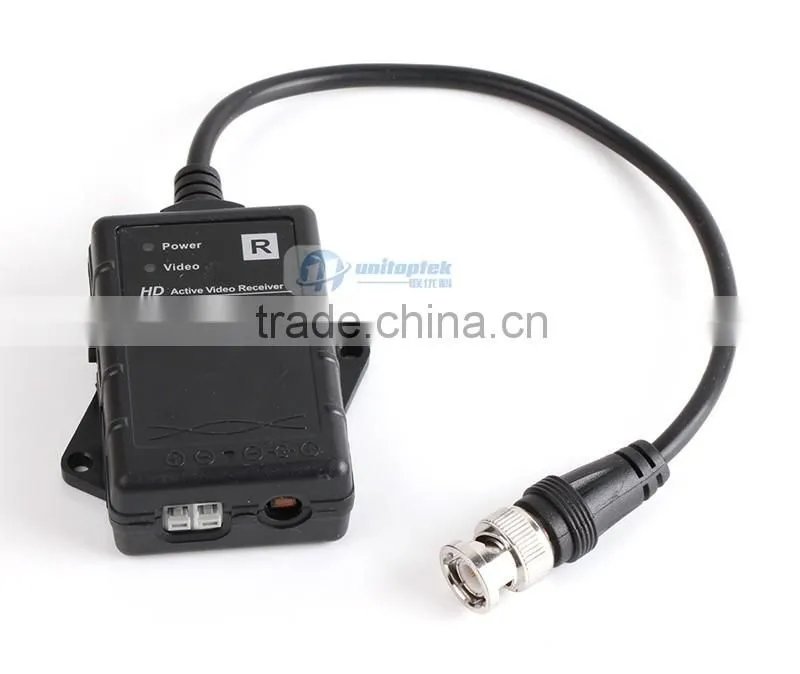 1080P AHD Camera Video Receiver UTP Network Power CAT 5e,CAT 6 TO Camera CCTV BNC Support MAX 450M