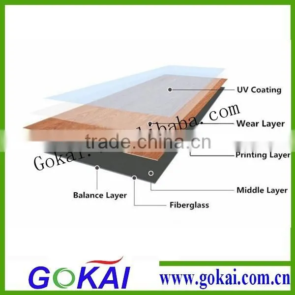 Eco-friendly smooth surface pvc flooring for children